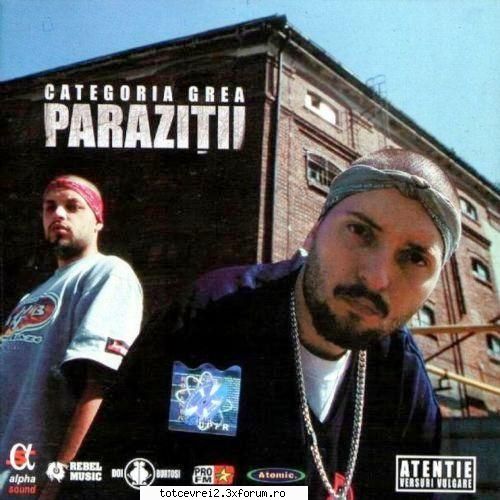 PARAZITII ALBUME - 2001 - Parazitii - Categoria grea Download - hip-hop